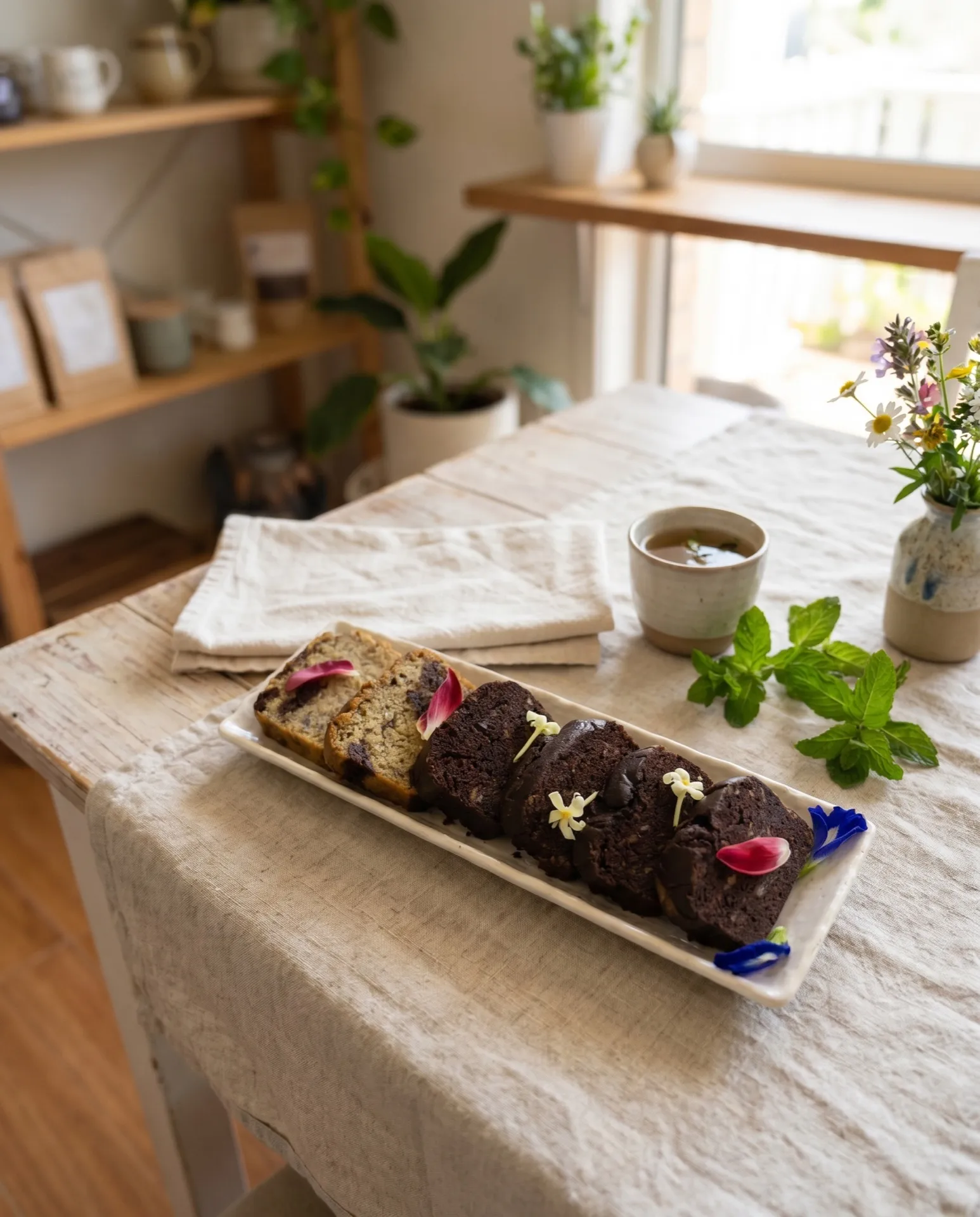 A plant-based dessert from Grow Vegan Home Cafe