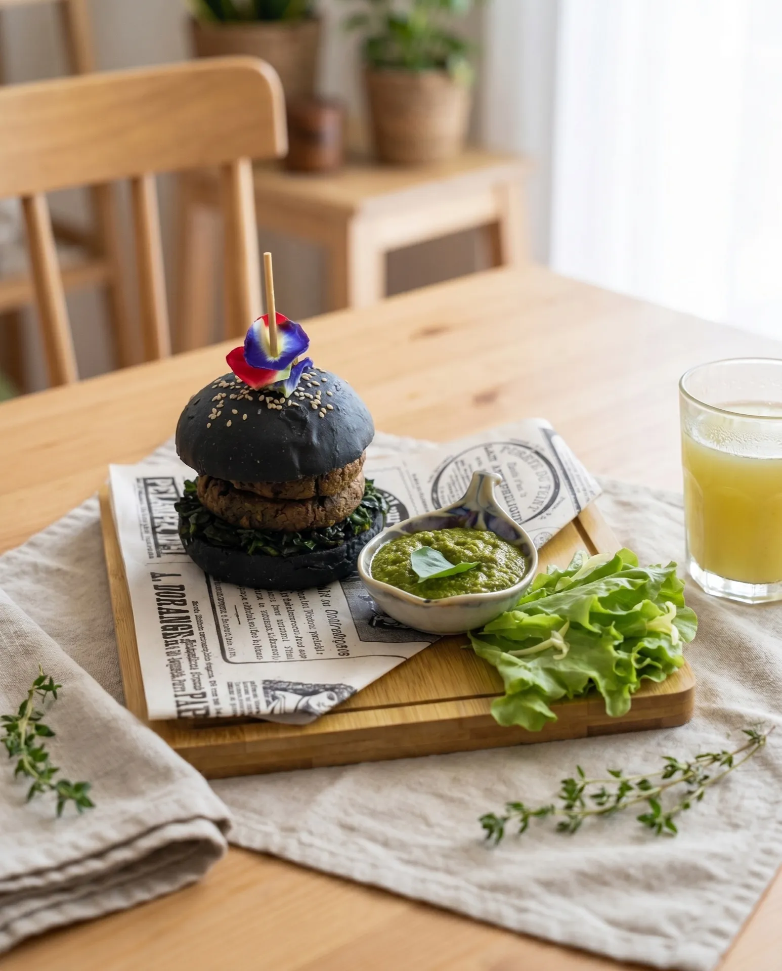 A plant-based dish from Grow Vegan Home Cafe